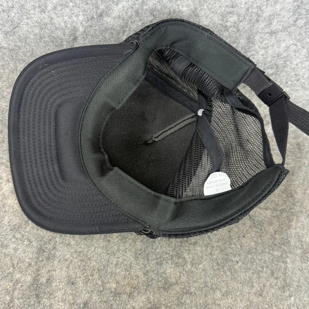 Dutch Bros Windmill Logo Black Rope Truckers Hat Baseball‎ Cap Adjustable Buckle